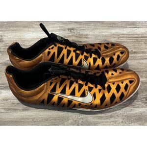 Nike Zoom Maxcat 3 Orange Black Men’s Size 12 Track Spikes